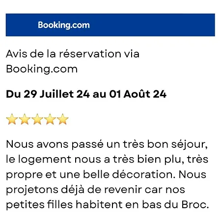 Vakantiehuis La De Charlie Le Broc (Puy-de-Dome)